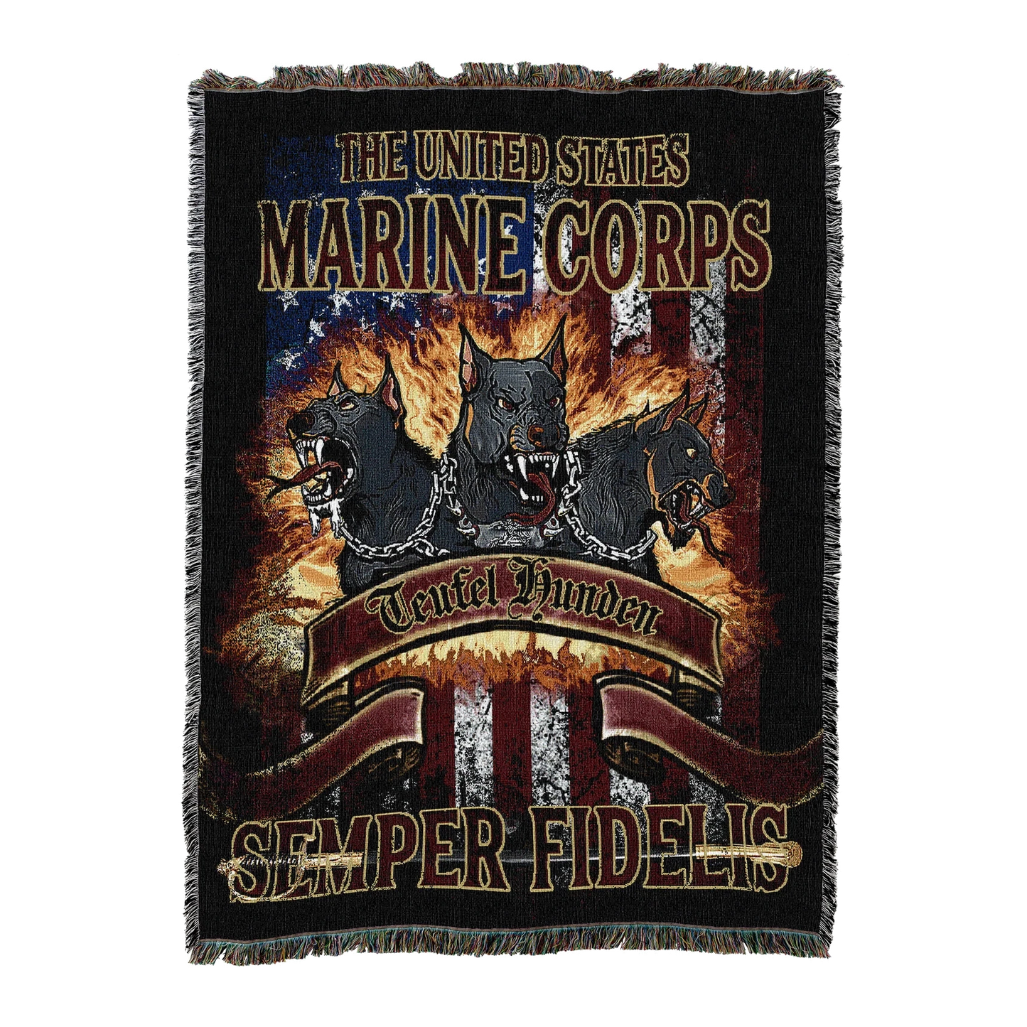 Teufel Hunden — Semper Fidelis Blanket