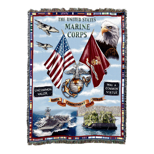 Honor, Commitment & Courage Blanket