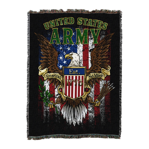 American Soldier Heritage Blanket