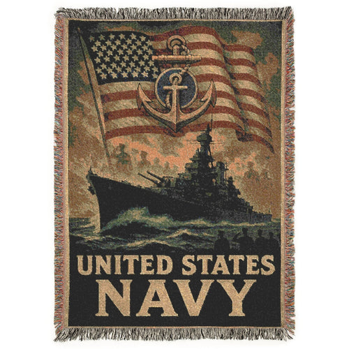 The Navy Pride Blanket
