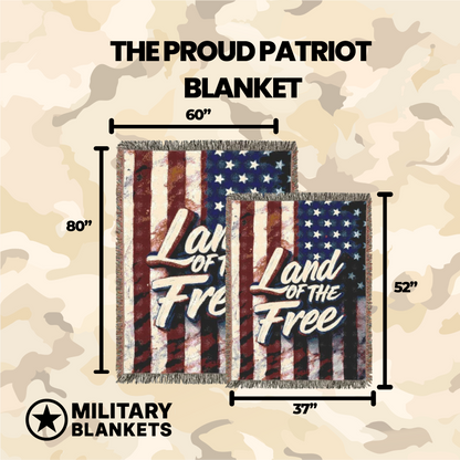 The Proud Patriot Blankets