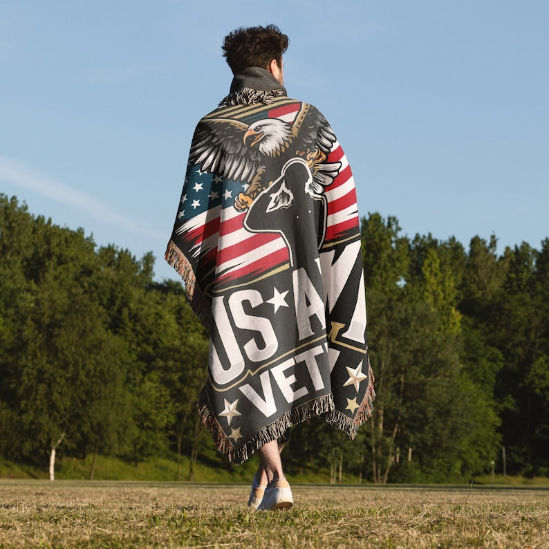 Proud U.S Army Veteran Blanket