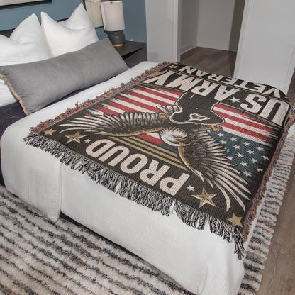 Proud U.S Army Veteran Blanket
