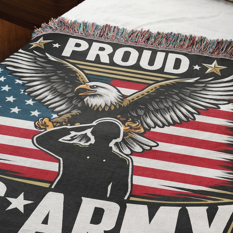 Proud U.S Army Veteran Blanket