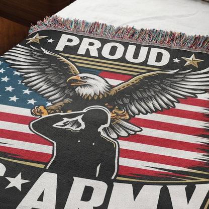 Proud U.S Army Veteran Blanket